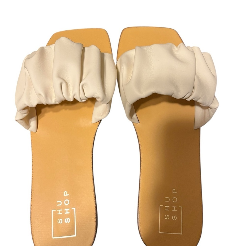 ShuShop Bone Belinda Slip On Sandals Size 8 New In Box - Picture 2 of 5